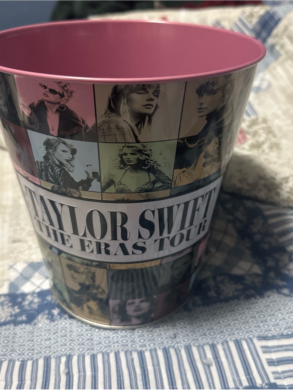 Taylor Swift Pink and Multicolor Eras Tour Collectible Tin